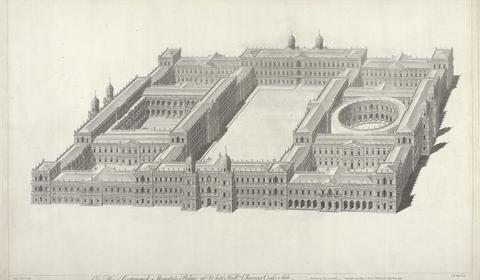 Tobias Muller Palace of Whitehall. The Charing Cross Side.