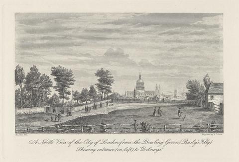 Alexander Carse A North View of the City of London from the Bowling Green