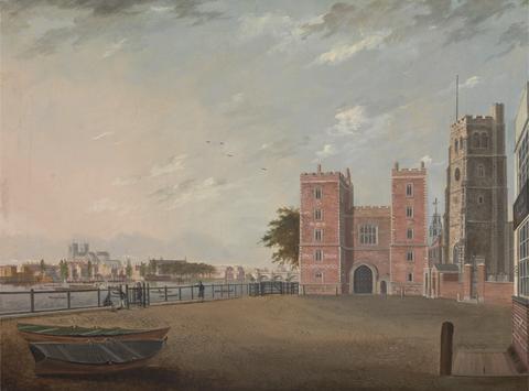 Daniel Turner Lambeth Palace from the West