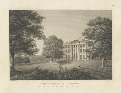 William Angus West Hill in Surrey, the Seat of D. H. Rucker Esqr.
