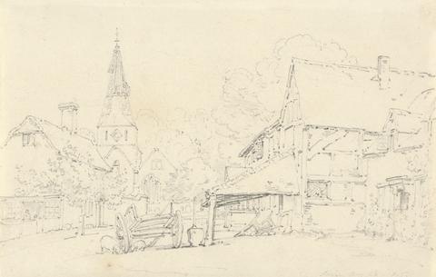 Henry Edridge Shere Church, Surrey
