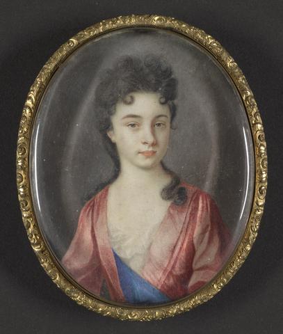 Benjamin Arlaud Portrait of a Lady Called Elizabeth Knight
