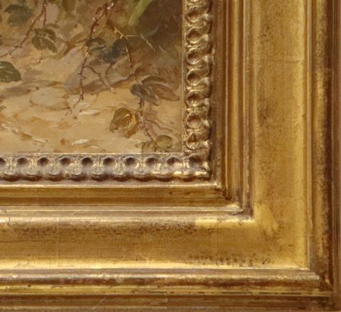 British, Louis XV style frame