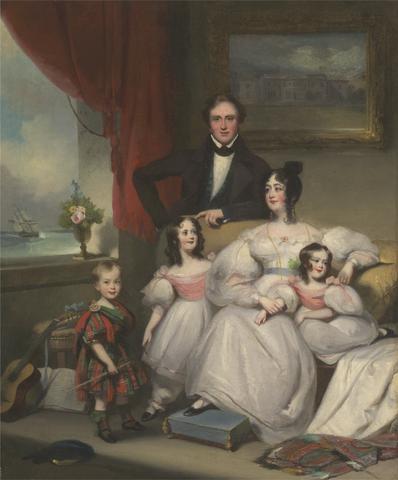 George Chinnery An English Family in Macao