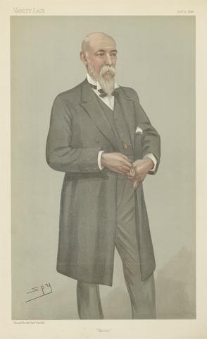 Leslie Matthew 'Spy' Ward Politicians - Vanity Fair. 'Hanley'. Mr. William Woodall. 15 October 1896