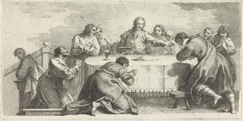 Francesco Bartolozzi RA The Last Supper