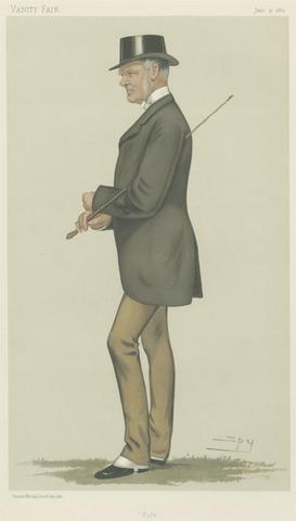 Leslie Matthew 'Spy' Ward Vanity Fair: Turf Devotees; 'Fife', Mr. Anstruther-Thomson, June 17, 1882