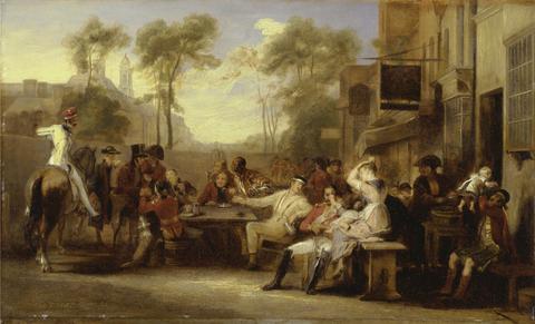 Sir David Wilkie Chelsea Pensioners Receiving the Gazette Announcing the Battle of Waterloo