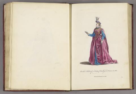 A collection of the dresses of different nations, antient and modern : particularly old English dresses; after the designs of Holbein, Vandyke, Hollar and others, with an account of the authorities from which the figures are taken, and some short historical remarks on the subject : to which are added the habits of the principal characters on the English stage.