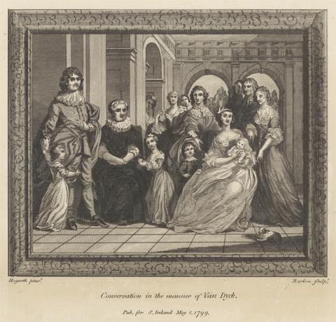 J. Barlow Conversation in the Manner of Van Dyck