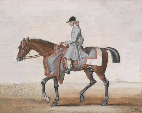 James Seymour Lord Godolphin's White Foot, a Very Famous Horse That Was Never Beat
