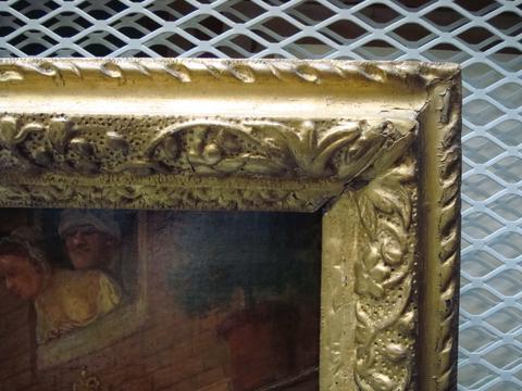 unknown artist British 'Lely' style frame