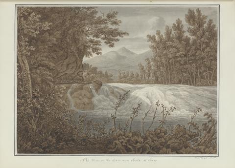 Sir Richard Colt Hoare View on the Liris, near Isola di Sora