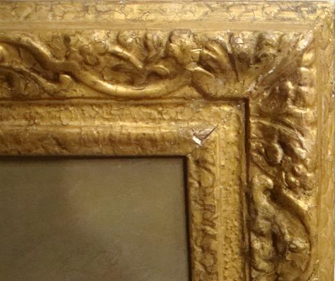 British, Louis XIV style frame