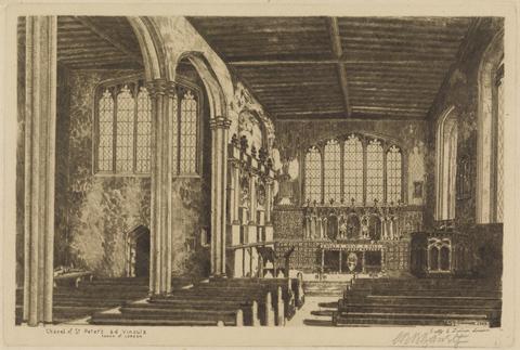 unknown artist Chapel of St. Peter's ad Vincula