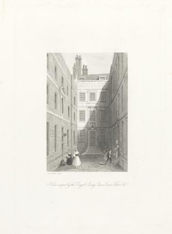 Charles John Smith House Occupied by the Royal Society, Crane Court, Fleet Street