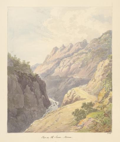 Charles Hamilton Smith Pass in the Sierra Morena