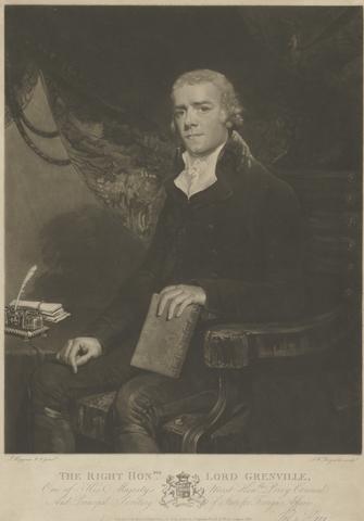 Samuel William Reynolds The Right Honourable Lord Grenville
