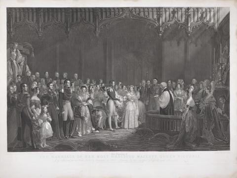 Charles E. Wagstaff The Marriage of Her Most Gracious Majesty Queen Victoria