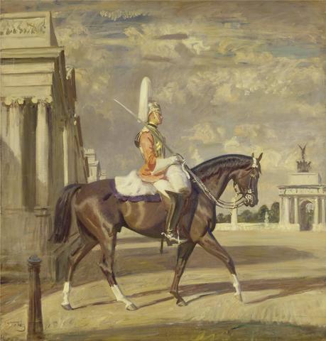 Sir Alfred J. Munnings The Corporal of Horse