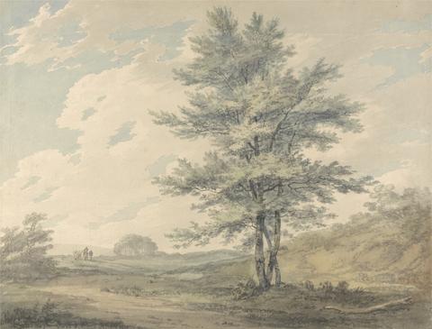 Joseph Mallord William Turner Landscape with Trees and Figures