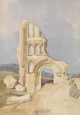 John Sell Cotman Ruin of a Norman Church