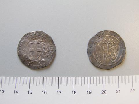 London, Sixpence from London, 1652