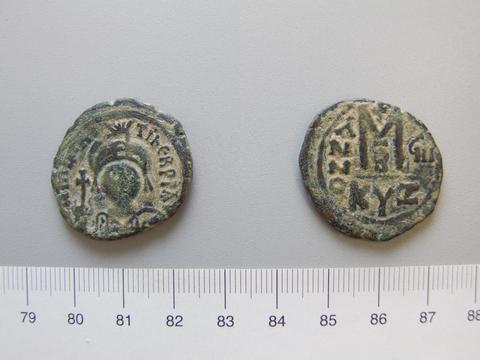 Cyzicus, Follis (40 Nummi) from Cyzicus, 589–90
