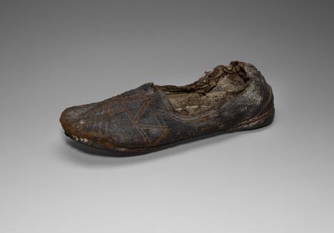 Unknown, Child's shoe, A.D. 200–256