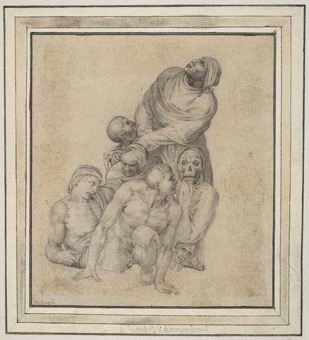 Michelangelo Buonarroti, A Group of the Resurrected after 'The Last Judgment', 16th century