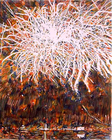 Heide Fasnacht, Fireworks II, 2002