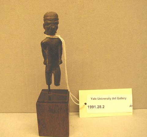 Unknown Greek, Bronze male figurine, 7th–6th century B.C.