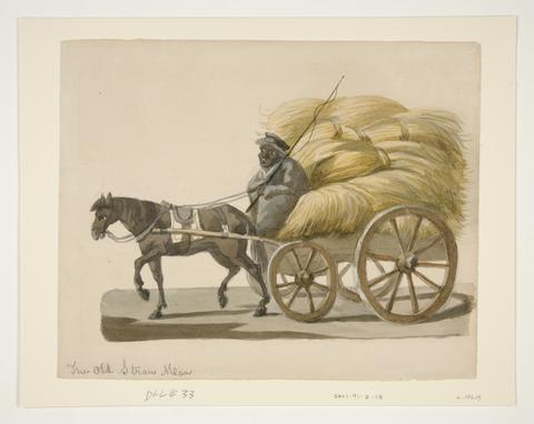 Nicolino Calyo, The Old Straw Man, ca. 1840