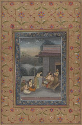 Unknown, Raga Shri, from a Garland of Musical Modes (Ragamala) manuscript, 18th century