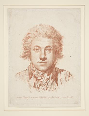 Adam von Bartsch, Self-portrait, 1785