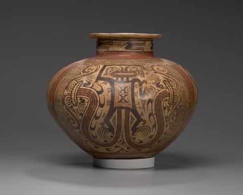 Unknown, Vessel with Supernatural Figure and Centipedes, A.D. 800–1200