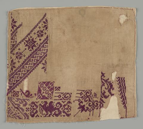 Unknown, Sampler (Limar), 19th century