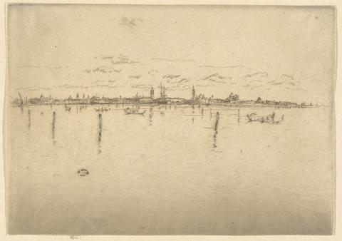 James McNeill Whistler, The Little Venice, from the First Venice Set (Venice, A Series of Twelve Etchings), 1879–80