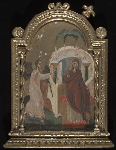 George Klontzas, The Annunciation, ca. 1560–70
