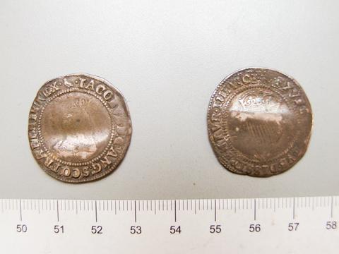 James I, King of England, 1 Shilling from Tower Mint, London with James I, King of England, 1603
