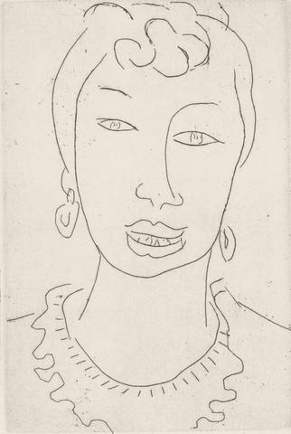 Henri Matisse, Martiniquaise (Woman from Martinique), 1946