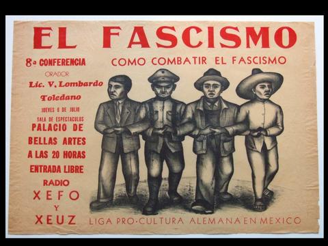 Jesús Escobedo, El fascismo: 8a conferencia, Cómo combatir el fascismo (Fascism: 8th lecture, How To Combat Fascism), 1939