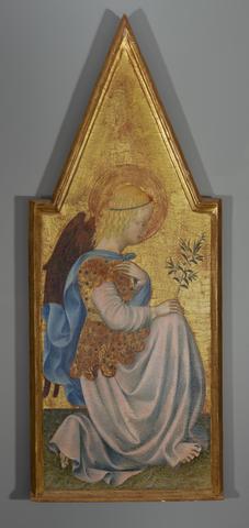 Giovanni di Paolo, The Annunciatory Angel, ca. 1460–65