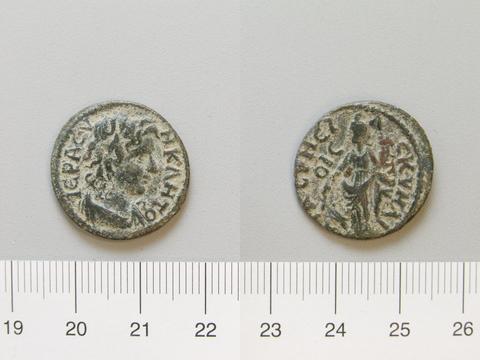 Valerian, Emperor of Rome, Coin of Valerian, Emperor of Rome; Gallienus, Emperor of Rome from Kyme, ca. A.D. 260