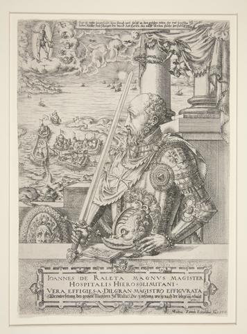Henry Ziegler, Johann Horaz de la Valetta, Grand Master of the Knights of Malta 1566, early 20th century