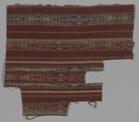 Unknown, Fragment of Ritual Cloth (Sokong or Ana' Nene'), 18th century or earlier