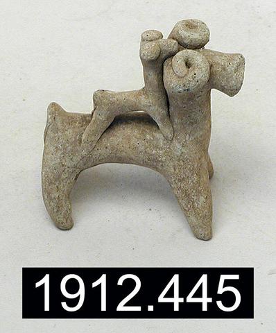 Unknown, Goat Astride Goat, ca. 3100–2000 B.C.