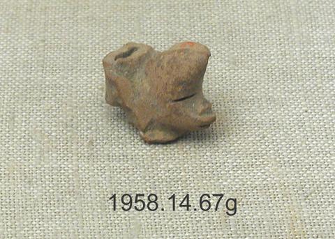 Unknown, Whistle fragment, 400 B.C.–A.D. 600