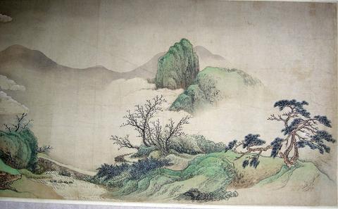Wang Hui, Landscape, 1669