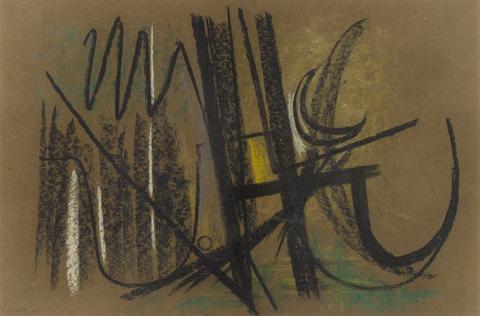 Hans Hartung, Abstraction, 1948